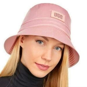 UGG Blush Pink Water Resistant Bucket Hat